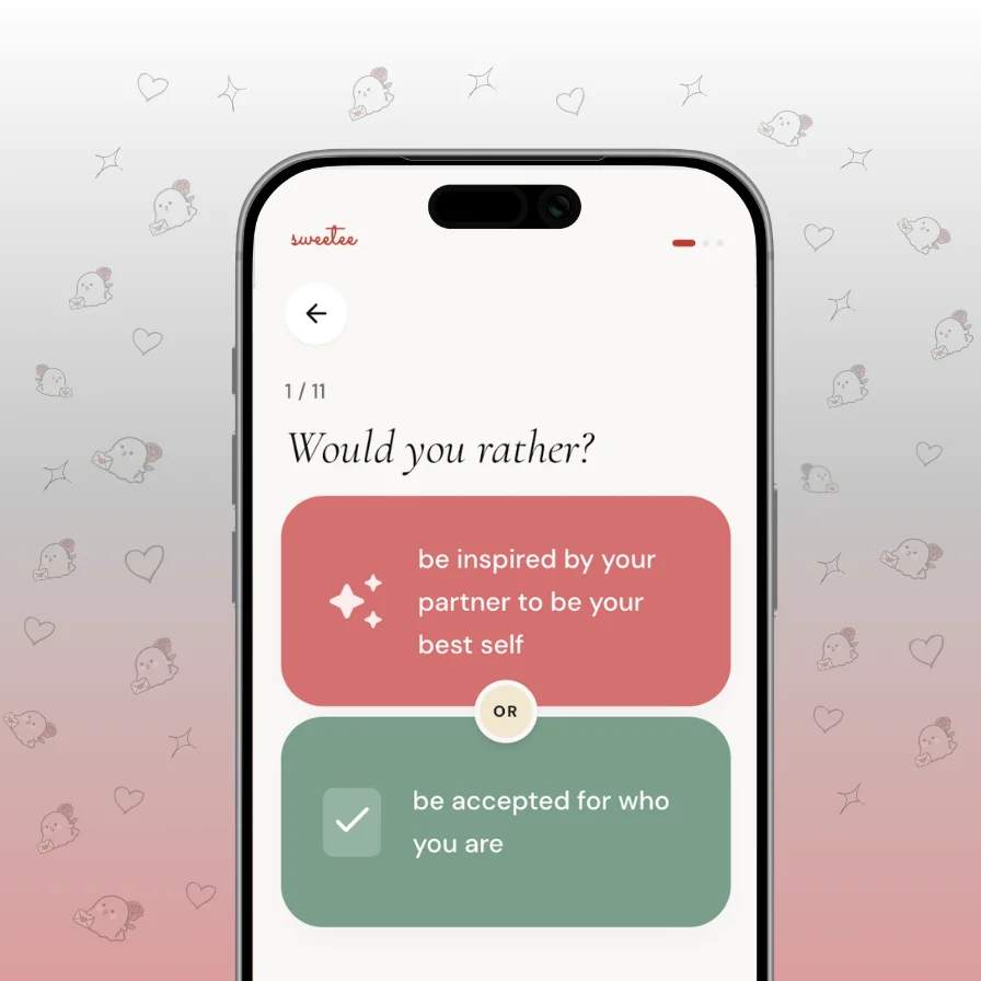 Conversation Starters screen